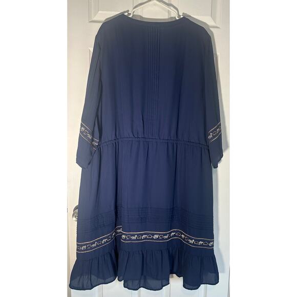 NWOT - BOHO Peasant Dress by Roamans - Picture 8 of 8